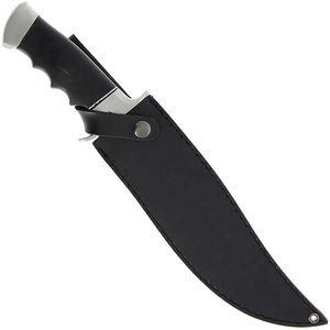Couteau de chasse et de camping professionnel en acier carbone, manche en bois, lame fixe forgée à la main, qualité industrielle OEM, usage extérieur - Product Image 6