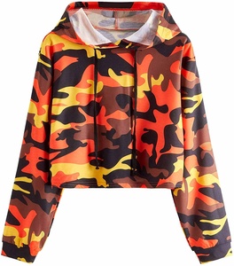 Sudadera corta con capucha para mujer, diseño casual con sublimación completa, calidad premium, el mejor diseño, transpirable. - Product Image 1