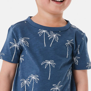 เสื้อยืดเด็กคอกลม คุณภาพสูง ผ้าดีที่สุด สีฟ้า สไตล์ล่าสุด จาก EMAS SPORTS - Product Image 2