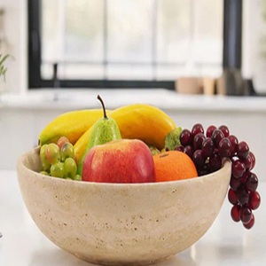 ชามกลม Travertine ชามกลมดีไซน์ใหม่ - Product Image 4