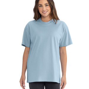 Camisetas Personalizadas con Cuello Redondo, Camisetas Premium para Hombre, Suaves y Ajustadas, Color Azul Cielo Sólido, Camiseta Casual y Elegante para Hombre y Mujer - Product Image 4