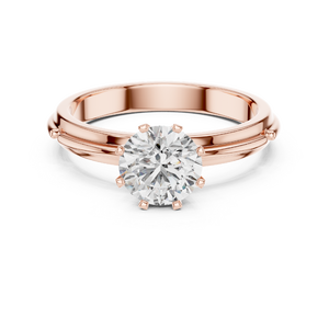 1.0ct Brilliant Cut Moissanite <b>Solitaire</b> <b>Ring</b> 925 Sterling <b>Silver</b> Handmade Engagement <b>Ring</b> Fine Jewelry Anniversary Gift for Her - Product Image 3
