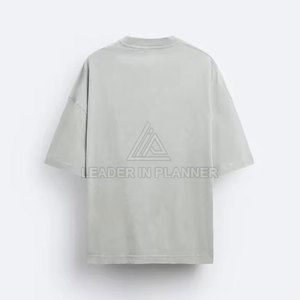 เสื้อยืดทรงปกติ สไตล์ล่าสุด MOQ ต่ำ ผ้าฝ้าย 100% คุณภาพสูง แห้งเร็ว ระบายอากาศดี ดีไซน์ใหม่ - Product Image 5