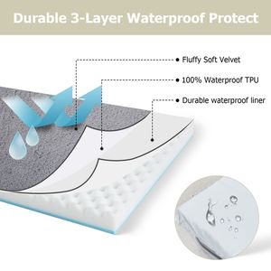 Cuccia Ortopedica per Cani con Supporto Elevato, Traspirante, Impermeabile, in Memory Foam, con Lati Rialzati per Razze Piccole e Grandi - Product Image 4