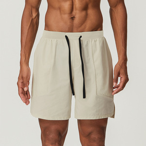 Pantalones Cortos Deportivos para Hombre, Ecológicos, Transpirables, de Secado Rápido, con Cordón Ajustable, de Spandex/Poliéster, para Correr, Baloncesto y Actividades Deportivas de Verano - Product Image 5