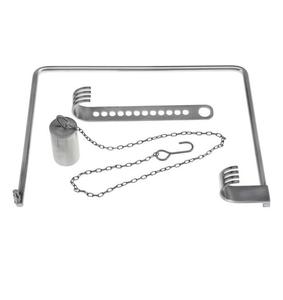 High Quality <b>Electric</b> Double Ended Surgical Stainless Steel Charley Retractor Set Ergonomic Grip for Orthopedic Procedures - Product Image 3