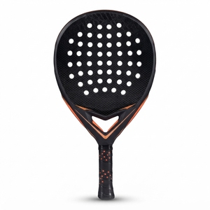 Raquette de padel AeroBlade en carbone graphite, forme goutte d'eau, section de 23 mm, 18x20, légère, poignée antidérapante, mousse EVA, professionnelle - Product Image 1