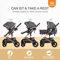 Poussette pour bébé en aluminium landau/poussette pour bébé/Offre Spéciale poussette bidirectionnelle pour bébé chariot
