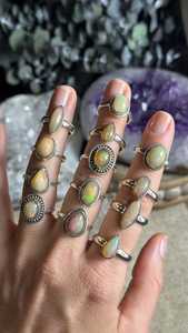 Ethiopian Opal <b>Silver</b> Ring 925 Sterling <b>Silver</b> Ring <b>Solid</b> 925 Sterling <b>Silver</b> - Product Image 3