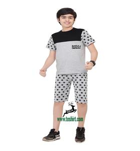 T-shirts pour enfants 100% coton doux bio lavés, logo personnalisé imprimé, motif animal, respirant, écologique, décontracté, col rond, manches courtes - Product Image 6