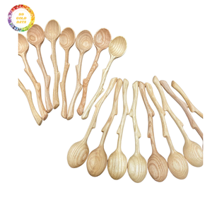 ช้อนไม้เครื่องมือทำอาหารในครัวสำหรับการเตรียมและเสิร์ฟอาหาร - Product Image 4
