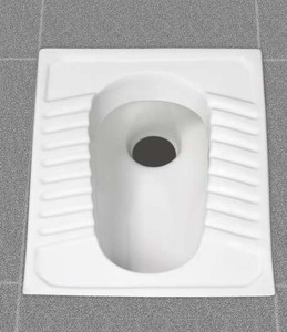 Cuvette de toilette moderne en verre multi-usages pour salle de bain avec surface facile à nettoyer, disponible en tailles de 20 pouces, modèle ORRISA - Product Image 1