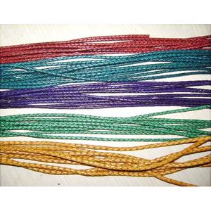 Cordones de Cuero Trenzado de Alta Calidad, a la Moda, Suaves al Tacto, Venta Caliente, para Manualidades, Joyería y Accesorios, Venta al Por Mayor - Product Image 1