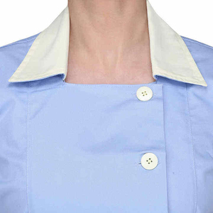 Ensemble d'uniformes médicaux pour hommes à manches courtes, en tissu tissé Spandex/Polyester, pour usage hospitalier, blouses personnalisées ODM - Product Image 2