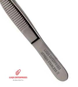 Pinces à dissection Gillies fines 1x2 à dents dentelées, instrument chirurgical en acier inoxydable, pinces médicales de précision - Product Image 3