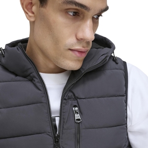 Custom Men Puffer Vest Outer Street Wear Style Fashion Winter Clothes Quilted Waistcoat Padded Puffer Vests Men's Women's <b>Gilet</b> - Product Image 5