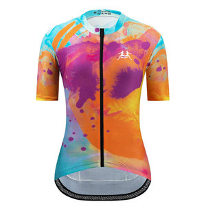 Maillot de cyclisme haut de gamme pour femme, respirant et confortable, idéal pour les sorties longues distances - Product Image 1