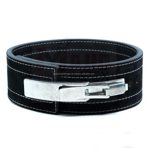 High Quality Breathable Non-Slip Unisex <b>Weight</b> Lifting Leather Cowhide Support <b>Belt</b> for Gym Fitness - Product Image 2