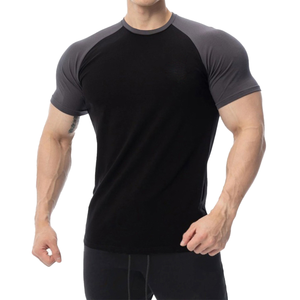 T-shirts surdimensionnés personnalisés pour hommes, en coton mélangé doux et respirant, coupe décontractée légère, confortables, streetwear, vente en gros OEM - Product Image 3