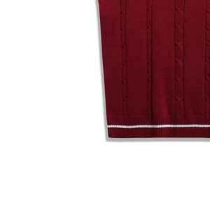 Pull classique pour homme, respirant, toucher doux, tricoté avec logo frontal, pour un style décontracté chic, idéal pour le quotidien et les superpositions saisonnières - Product Image 3