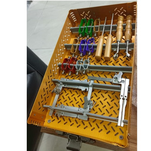 Conjunto de instrumentos quirúrgicos ortopédicos: Sistema manual de retractores cervicales, sistema de columna vertebral, sistema de retractores de columna cervical Trimline CE - Product Image 4