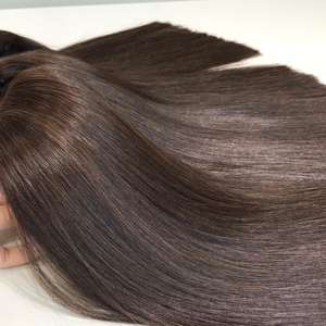 ผมช็อกโกแลตสำหรับต่อผมมนุษย์ผมบริสุทธิ์100กรัม - Product Image 1