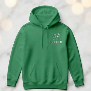 Top Sale Hooper Clothes Sustainable See Green Color Men's Winter Pullover Street Wear <b>Hoodies</b> Custom Design Lined Breathable - Product Image 3