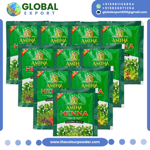 Henna Premium en Polvo para el Cabello, Hojas de Henna, Granos de Café, Hierbas Indias, Disponible en Paquetes de 12g a 50g para Salones y Mercado de Exportación - Product Image 3