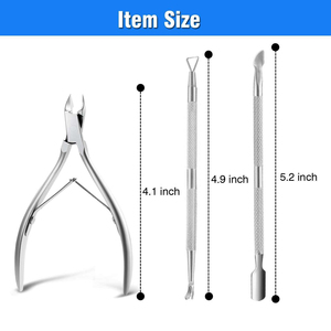 <b>Box</b> Joint Professional Nail Tool Cuticle Nipper Surgical Grade Stainless Steel Sharp Durable Precision Alignment Finger Nails - Product Image 3