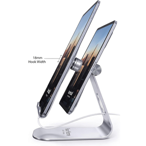 Wholesale Lamicall LTS-M83 Adjustable 4-13 Inch Tablet <b>Stand</b> for Desk Universal <b>Desktop</b> Dock Holder OEM Presentation Product - Product Image 2