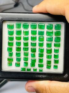 Émeraudes naturelles de Zambie, taille émeraude, qualité AAA, vertes, certifiées IGI, 50 carats, lustre superbe, polissage parfait, prix abordable - Product Image 3