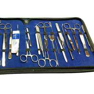Stainless Steel Manual High Quality Surgical Instruments Forceps Scissors Kit 71 for Medical Student Instrument Set <b>Blush</b> - Product Image 4