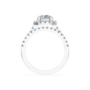Bague en argent 925 avec diamant de laboratoire pour femme, certifiée IGI, fabricant de bijoux fins éthiques RJC ODM OEM, vente en gros E201139_WB300947 - Product Image 3