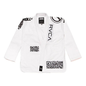 Kimono de Jiu-Jitsu Shoyoroll RVCA professionnel le plus vendu, coupe compétition, logo personnalisé, 450 GSM, tissage perlé, pour entraînement - Product Image 1