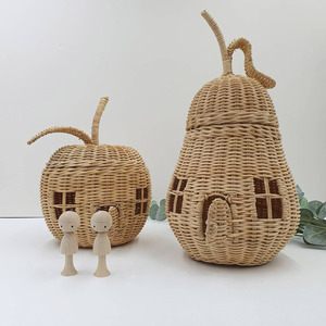 บ้านแอปเปิ้ลหวาย ตัวเลือกที่ยอดเยี่ยม ของเล่นเด็กที่เป็นมิตรต่อสิ่งแวดล้อม บ้านของเล่นถักทอ ทำด้วยมือในเวียดนาม - Product Image 3