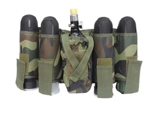 <b>Paintball</b> Pod Tank Harness Multi Pockets <b>Paintball</b> Waist Belt Carry System with 4 Pods - Product Image 3