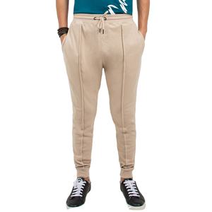 Pantalones de chándal cargo negros de algodón personalizados al por mayor, pantalones apilados para hombre, tela Oxford de secado rápido transpirable ajustada oscura informal - Product Image 1