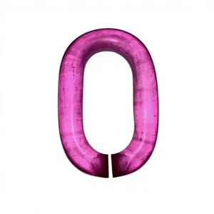 Eslabones de Cadena Pintados a Mano en Resina Rosa, Suministros para Manualidades de Pared, para Proyectos de Bricolaje, Forma Personalizada, Colores Personalizados, Buena Calidad, Estrella - Product Image 1