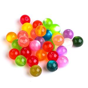 Perles en résine en gros, en vrac, pour bijoux, artisanat, faits à la main, écologiques, personnalisables, forme ovale - Product Image 2