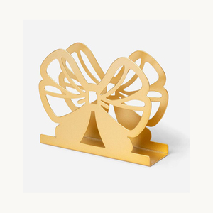 Premium Metal Napkin Holder New Arrival Stylish Customized Modern Decorative Tissue Stand For Dining <b>Table</b> Hotel - Product Image 4