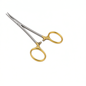 Ensemble d'instruments chirurgicaux de classe I, forceps à pointe courbée en acier inoxydable TC, avec source d'alimentation manuelle pour l'hémostase, certifié CE - Product Image 1
