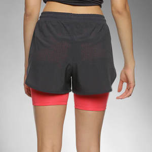Shorts double couche pour femmes, best-sellers en ligne, avec cordon de serrage, en vente - Product Image 4
