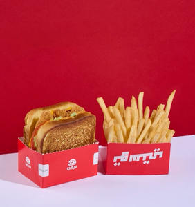 ミニパンケーキクレープ紙箱トレイファーストフード用ワッフルスティック寿司クレープブラウニーBBQクッキーベーカリー包装マットラミネーション - Product Image 6