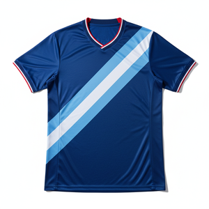 Camiseta de Fútbol Personalizada 2026 para Hombre, Manga Corta, 100% Poliéster, Impresión por Transferencia de Calor, Transpirable, de Secado Rápido - Product Image 5