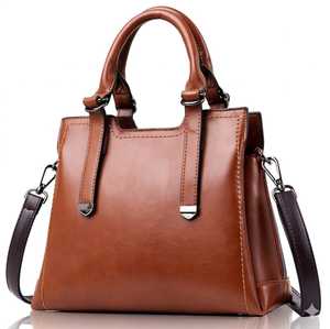 Bolso de hombro y bandolera de cuero premium para mujer – Diseño clásico - Product Image 1