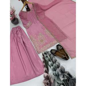 Beau haut-bas et ensemble Dupatta pour femmes pour les fêtes - Product Image 4