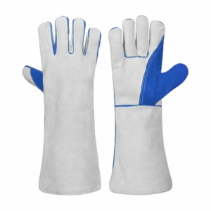 Guantes de Soldadura de Cuero Reforzado de Primera Calidad, Resistentes, para Trabajo Industrial, Protección Contra Incendios - Product Image 2