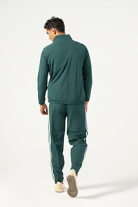 Survêtement décontracté deux pièces pour homme, de haute qualité, avec logo personnalisé, respirant, pour le sport et le jogging, avec techniques d'impression - Product Image 2
