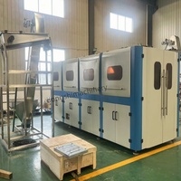 Machine de soufflage par extrusion automatique de 20 litres, facile à utiliser pour les bouteilles d'eau et de jus en PET