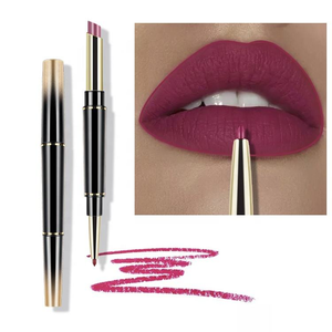 Crayon à lèvres et rouge à lèvres 2 en 1, imperméable, hydratant, longue tenue, maquillage à marque privée - Product Image 1